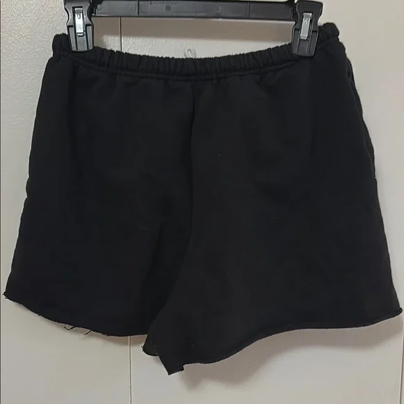Black Women's Sweat Shorts - Picture 3 of 3